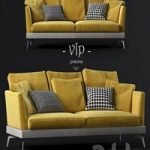 Vip sofas Skyline modern composite two seater sofa