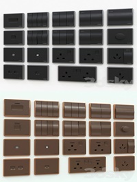 Scneme wall switches & sockets