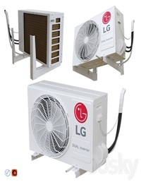 LG - P12SP external air conditioning unit