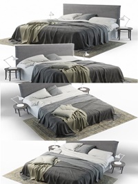 Contemporary bed
