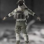 CGTRADER SOLDIER High Poly equipment 3D model