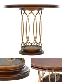 Avalon Heights-Neo Deco Pedestal Table