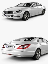 Mercedes-Benz CLS 2011 3D model