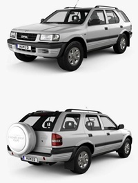 Opel Frontera B 1998 3D model
