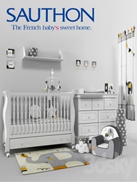 Baby room SAUTHON Babyfan SAUTHON Elodie Blanc