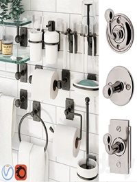 Bathroom accessories Nanzaquatic Collections Baluster Functional Art Deco