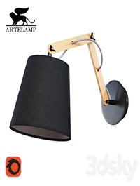 Arte Lamp A5700AP-1BK PINOCCIO sconce