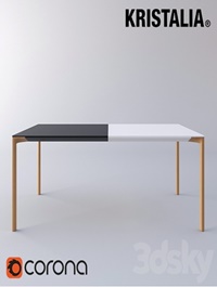 Kristalia Boiacca Wood Table