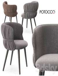Potocco Coulisse armchair