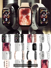 Apple ,Watch, Series ,4, 44mm ,Aluminum, Pack, 3D, Model, Collection