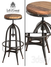 CHAIR ,LOFT, INDUSTRIAL, ROTATIVE, PIN