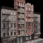 New York Brooklyn buildings fasads
