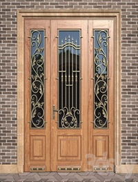 Entrance classic door