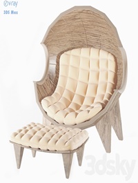 Chair Stylishly Segmented Seating