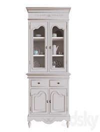 White kitchen cupboard