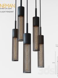 Sonneman Gotham 5-Light Pendant