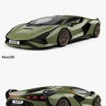 Lamborghini Sian 2020 3D model
