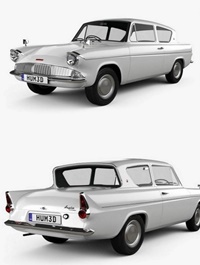 Ford Anglia 105e 2-door Saloon 1967
