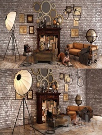 Loft decorative set