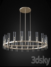 Ravelle Round Chandelier 60"