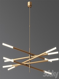 Rousseau Articulating LED Chandelier
