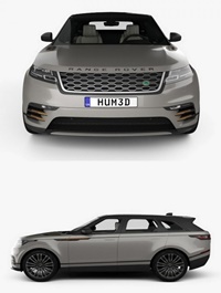 Land Rover Range Rover Velar First edition with HQ interior 2018 3D Model