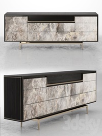 Visionnaire BARNEY Lacquered sideboard