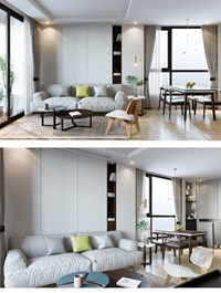 Livingroom, Scene, By ,Hang, Do