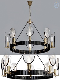 GASLIGHT LENS Chandelier