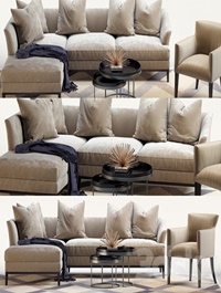 The sofa and chair company set 2