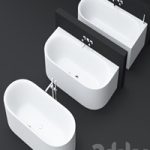 BetteLux Oval bathtubs by Bette