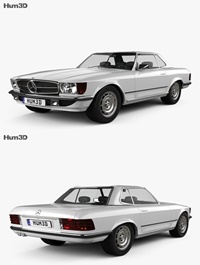 Mercedes-Benz SL-Class R107 coupe 1972