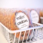 Milkin Cookies in basket