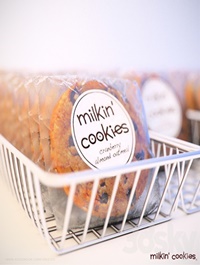 Milkin Cookies in basket