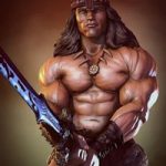 Conan the Barbarian Statue 3D Print Model