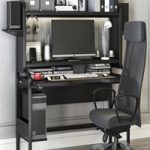 IKEA workplace set with FREDDE desk and MARKUS chair