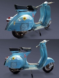 Vintage Vespa Scooter