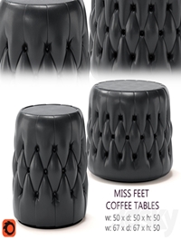 Miss Feet coffee tables