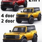 Ford Bronco 2021 4-door and 2-door