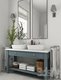 Furniture and decor for bathrooms