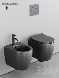 Scarabeo Ceramiche Moon Wall-Hung WC