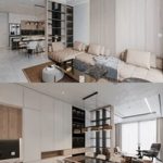 Living Room – Kitchen by Tran Tien Viet