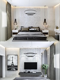 Interior Bedroom By Ahmed Salim