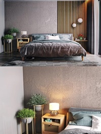 Bedroom Model By Farid Shovon