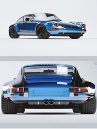 Porsche 911 Classic 3d Model