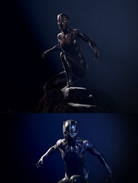 Shuri The Black Panther 3D Model
