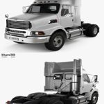 Ford Sterling A9500 Tractor Truck 2006 3D Model