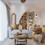 Living Room – Kitchen Interior by Hong Nhung