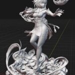 Ganyu – Genshin Impact – 3D Print Model