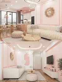 Sketchup Apartment Interior By Tien Dang